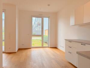 Barrierefreie 1-Zimmer-Wohnung im Erdgeschoss - ca. 46 m² mit großzügigem Privatgarten – 85540 Haar – Vorschaubild 4