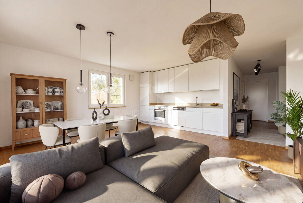 Moderne Wohnung mit 3,5 Zimmern und sonnigem Balkon! – 22045 Hamburg – Bild 1 von 9