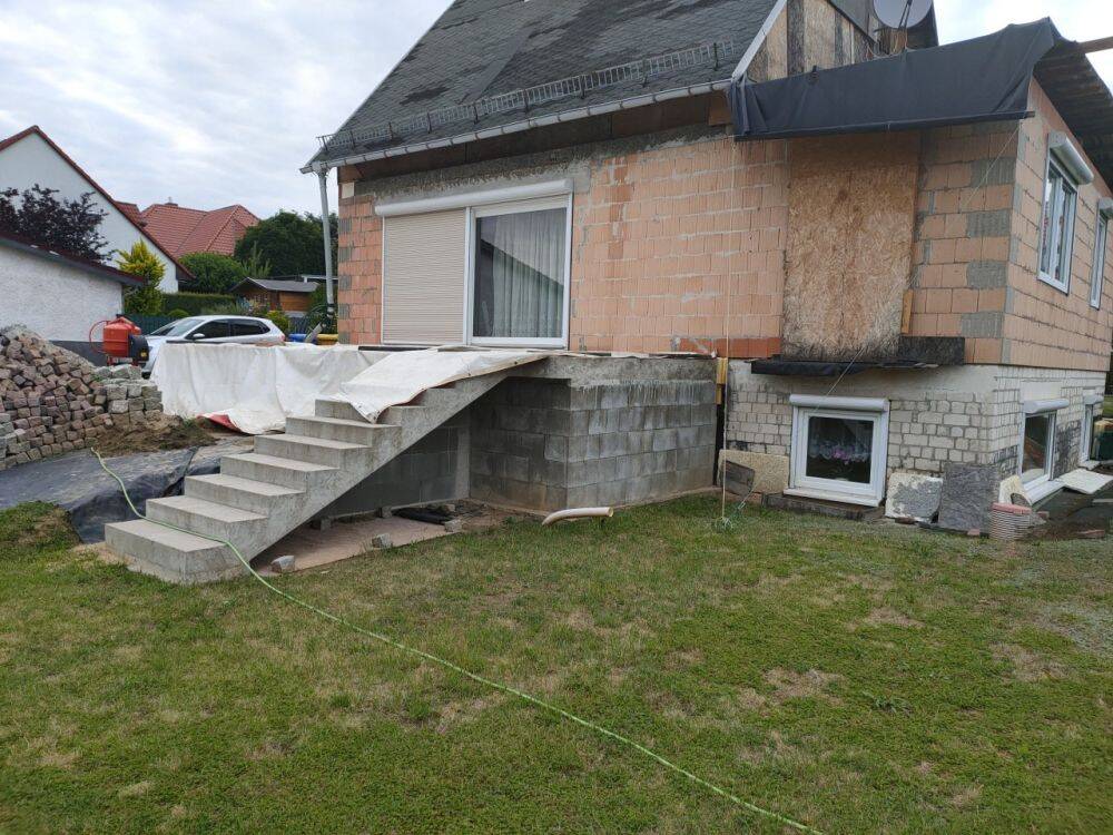 1-2 Familienhaus im Rohbau mit fertiger Einliegerwohnung + weiteres Baugrundstück in 2.Reihe – Potsdam – Vorschaubild 6