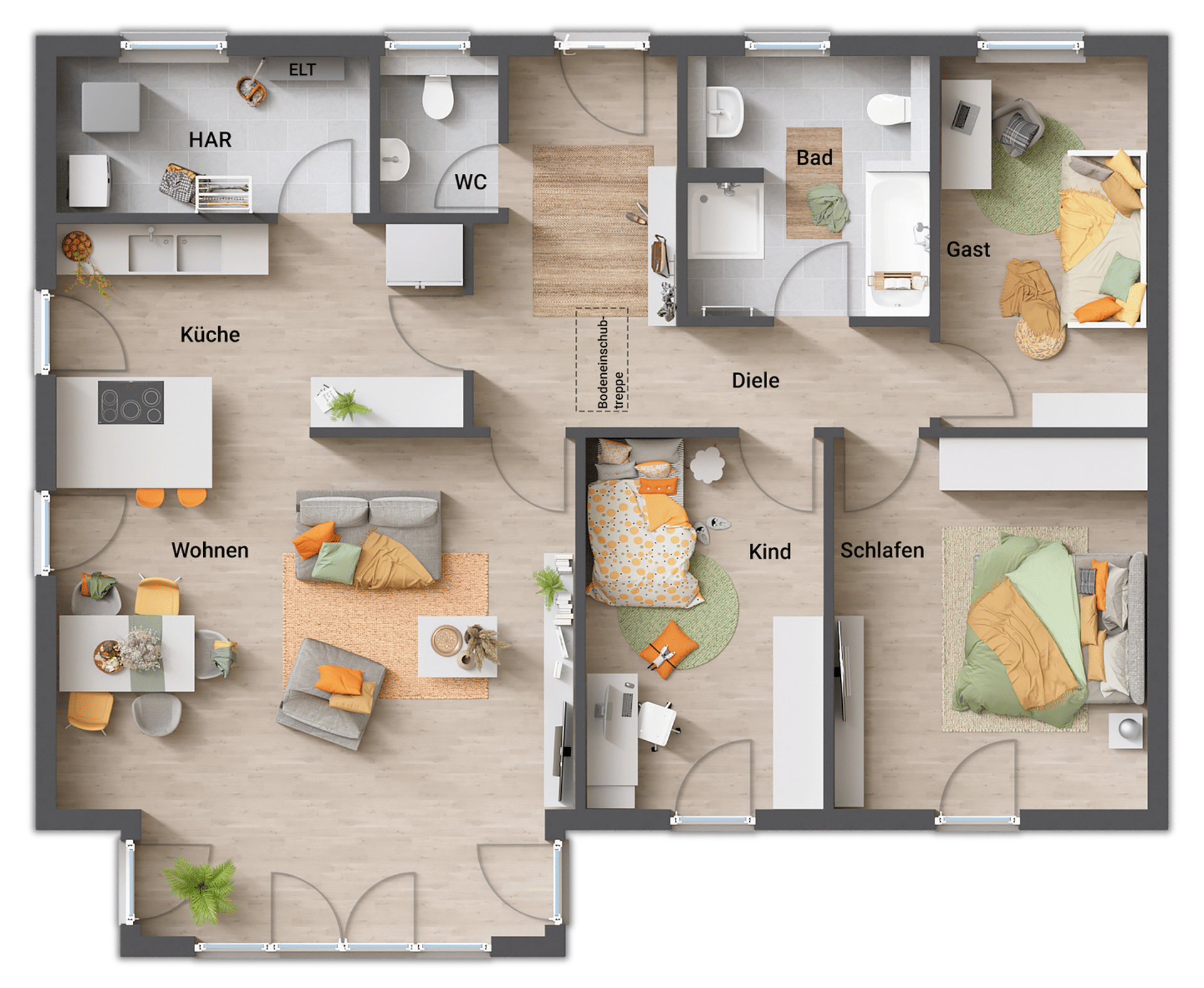 Bungalow in 38268 Lengede mit 109 m² kaufen