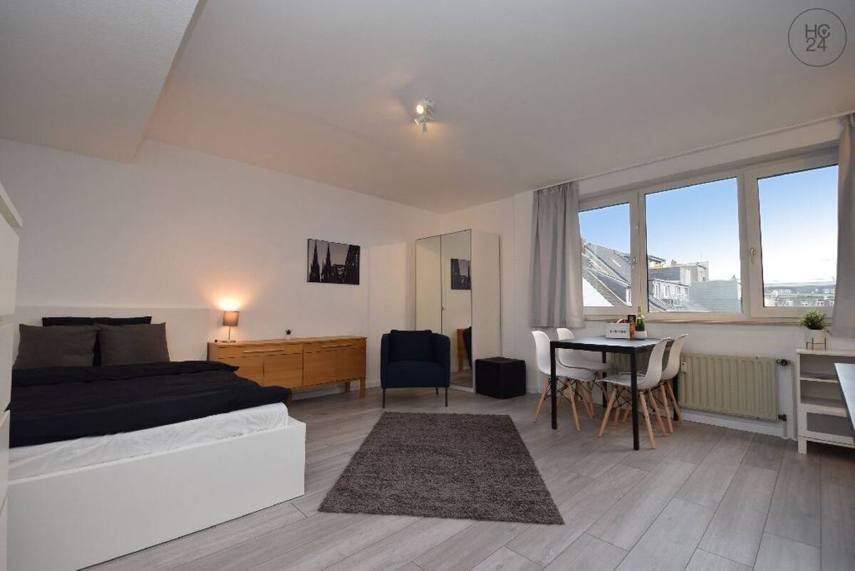 Voll ausgestattetes Apartment mit Waschmaschine und Internet im beliebten Köln-Ehrenfeld – 50825 Köln – Bild 1 von 9
