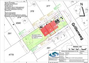 Geplantes Neubauvorhaben - Mittelreihenhaus mit Gartenanteil – 22523 Hamburg – Vorschaubild 3