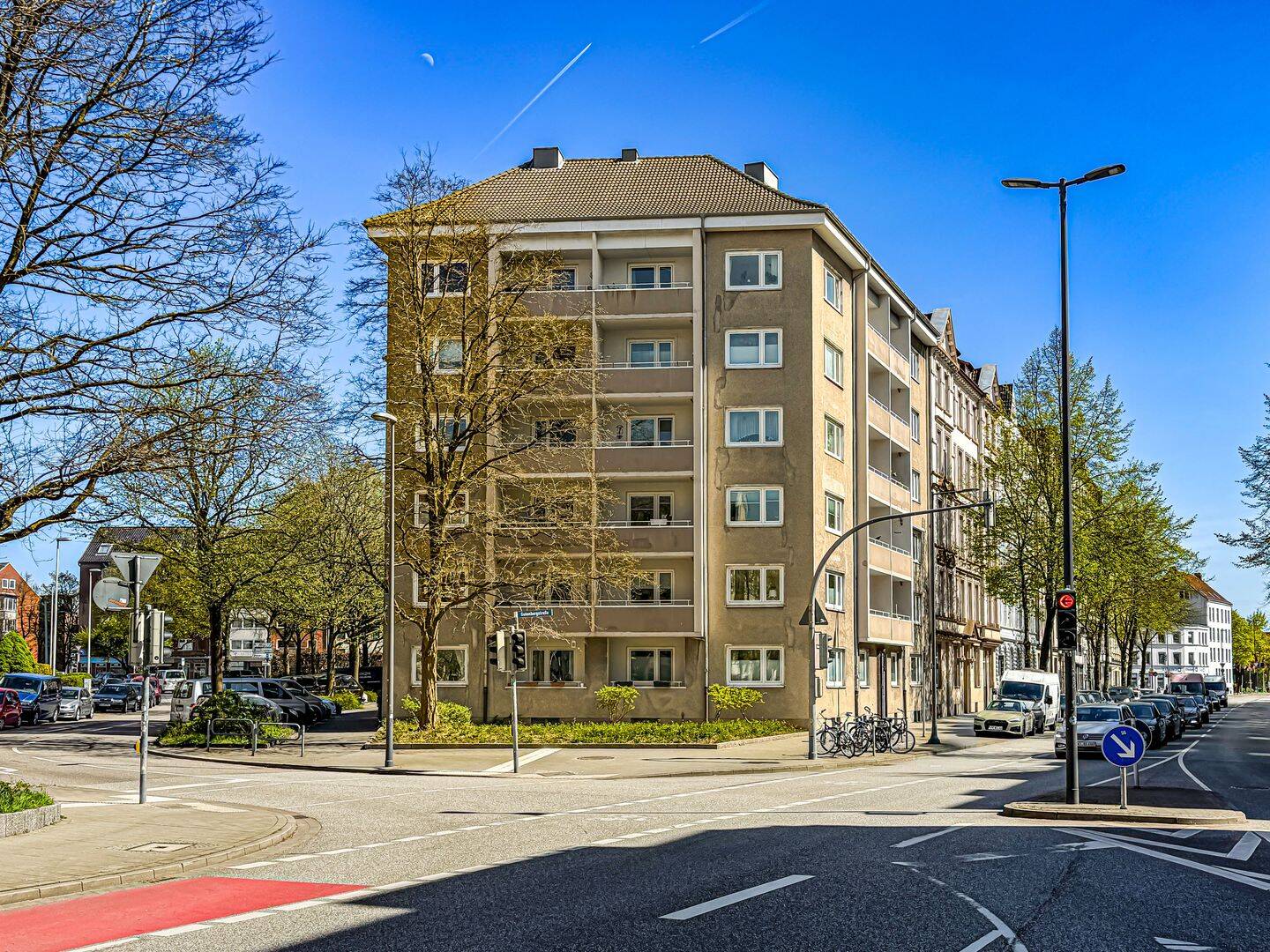Kiel - vermietete 3-Zimmer-Eigentumswohnung mit zwei Balkonen in Uninähe