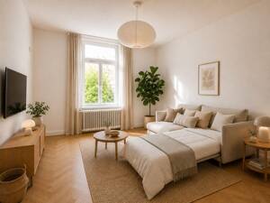 Historischer Charme trifft Elbnähe - 3-Zimmer-Wohnung mit eigenem Garten in Nienstedten – 22609 Hamburg – Vorschaubild 4