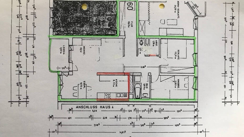 Kernsanierte helle 3,5 Zimmer Wohnung mit Balkon in Perlach! Bezugs-und provisionsfrei!