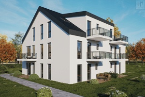 Neubau 1 Zimmer Apartment in Ingolstadt, KfW 40 EH QNG, 10 % Abschreibung - perfekte Kapitalanlage – 85055 Ingolstadt – Vorschaubild 2