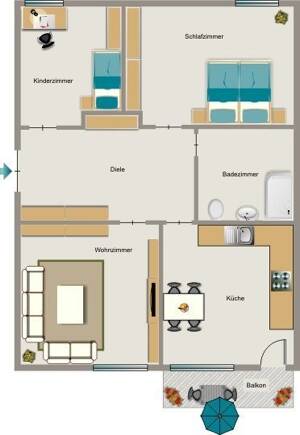 VIVAWEST modernisiert Ihre neue Wohnung. – 45884 Gelsenkirchen – Vorschaubild 2