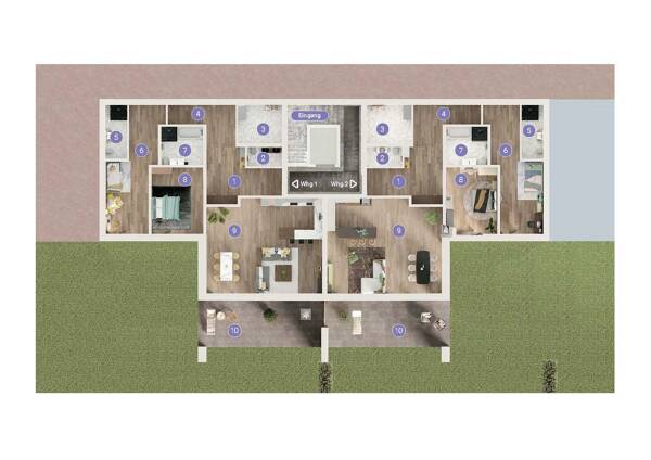 Erdgeschosswohnung in 84453 Mühldorf a.Inn mit 136,86 m² kaufen
