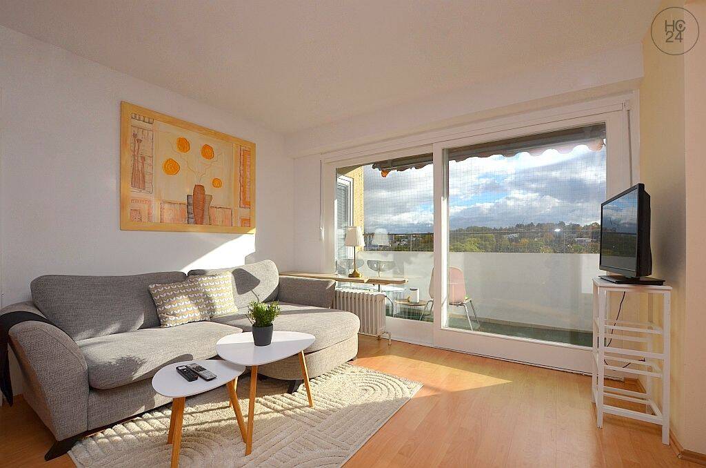 Freundlich möblierte 3-Zimmerwohnung in Würzburg/Lindleinsmühle mit Balkon
