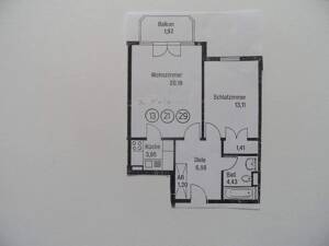 * RESERVIERT* Bonn, helle 2 Zimmerwohnung mit Balkon, * berufstätige Einzelperson * Gartenseite, TG - Stellplatz – 53117 Bonn – Vorschaubild 5