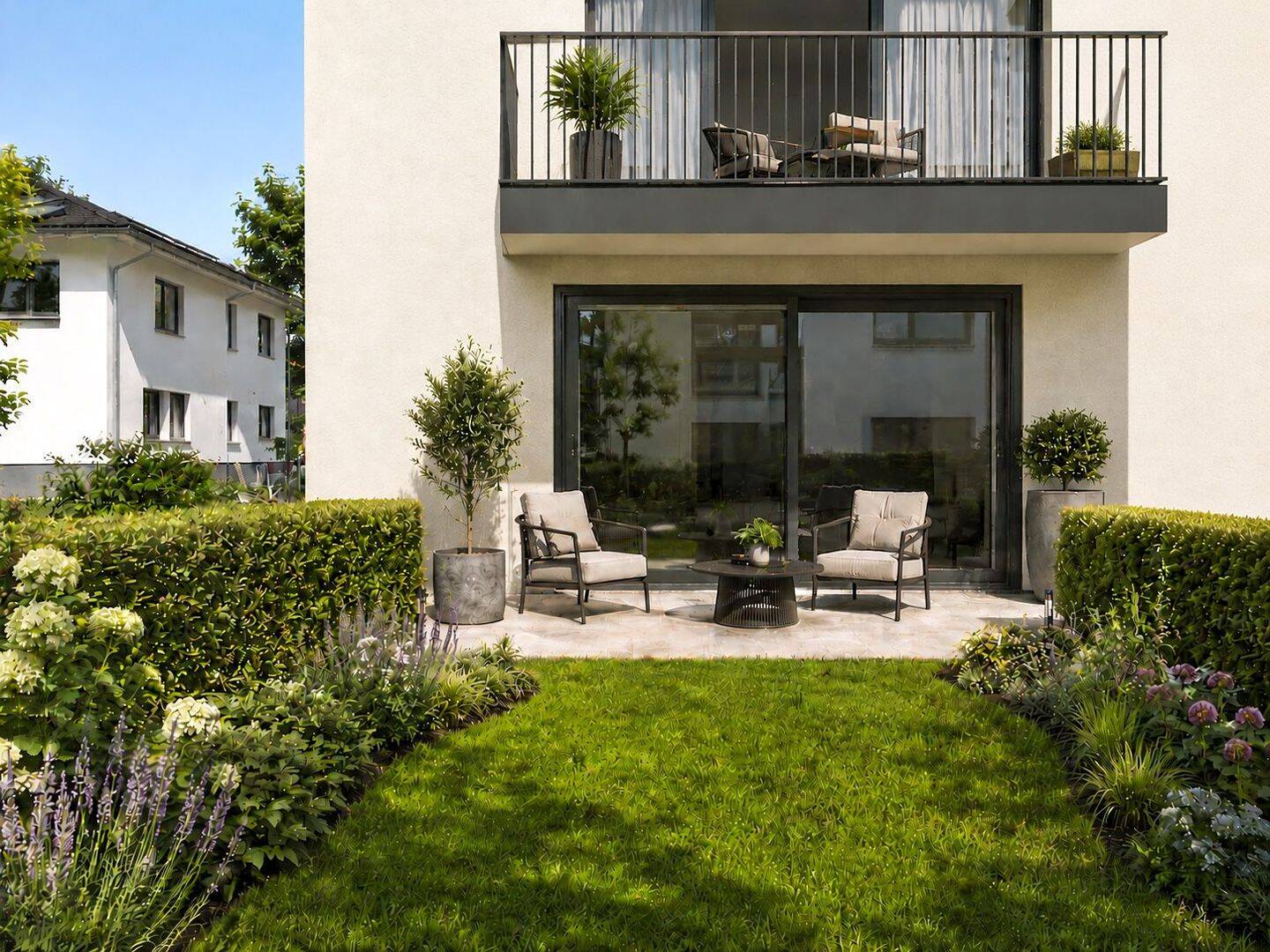Marienbergpark ums Eck: Gartenwohnung im hochwertigen Neubau | TG-Stellplatz inklusive – Nürnberg – Vorschaubild 5