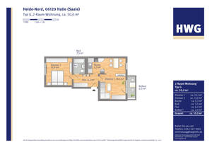 Hoch hinaus in die 6. Etage mit toller Aussicht – 6120 Halle (Saale) – Vorschaubild 3