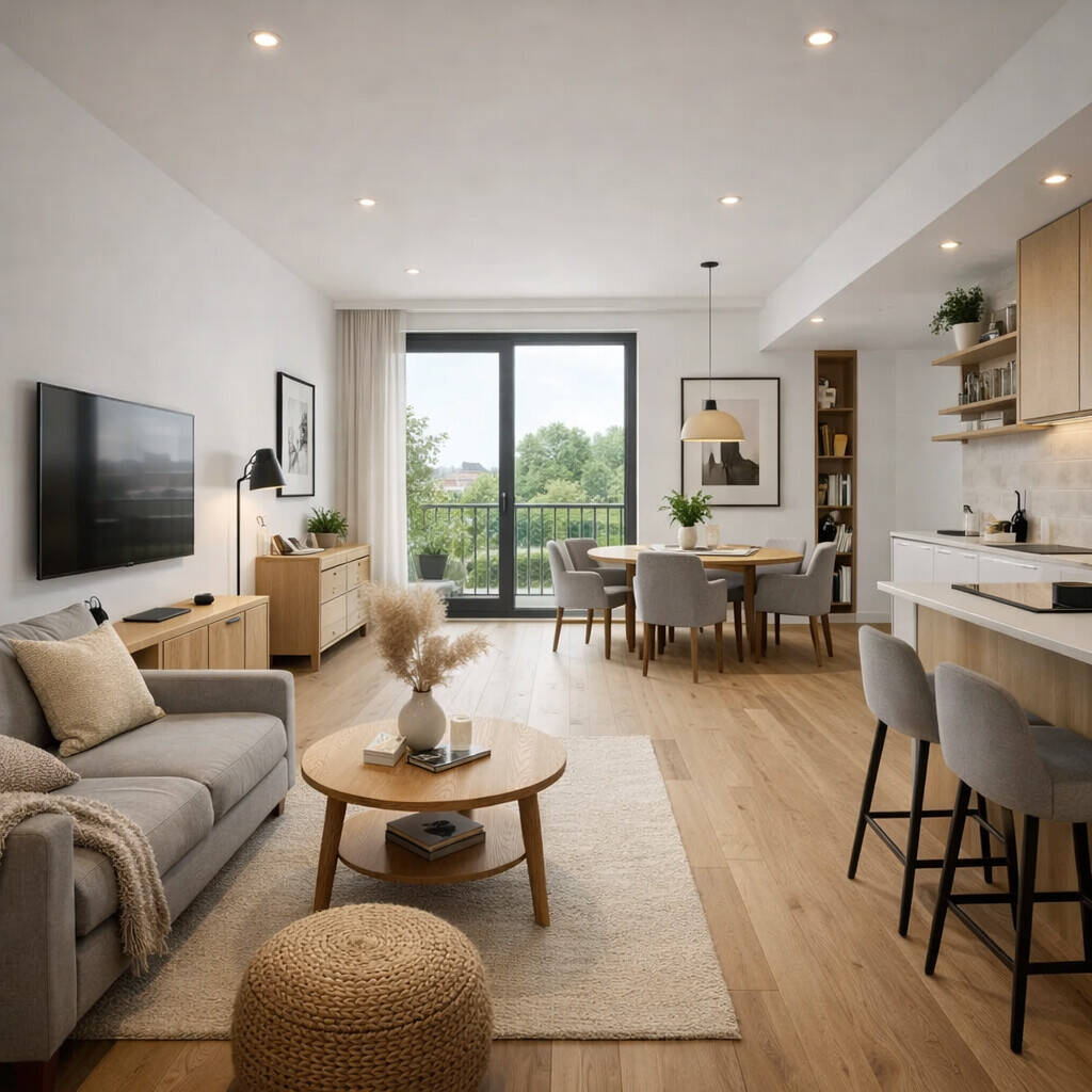 KREUZBERG: BESTE LAGE: ERSTBEZUG im LUXUS Neubau: 2-Zi mit 31 m² und Balkon ab 2027 BEZUGSBEREIT – Berlin – Vorschaubild 3