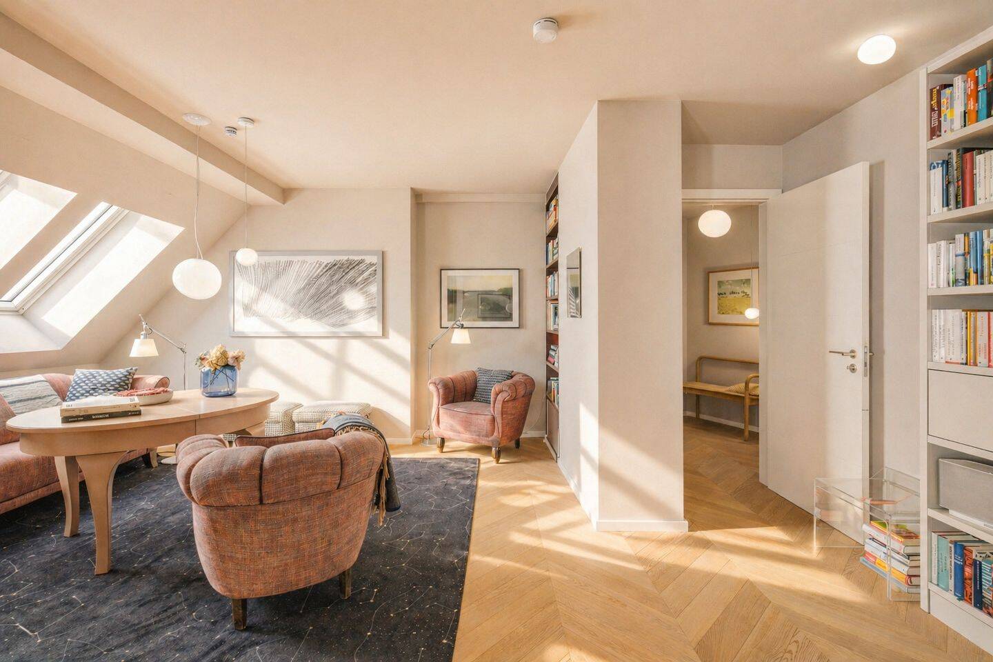Kernsanierte DG-Wohnung mit Südterrasse in Bestlage Friedenaus – Berlin – Vorschaubild 5