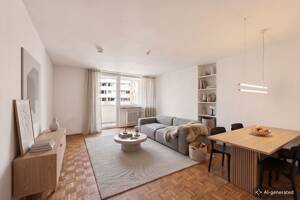 Klassische 2-Zi.-Whg. in Schwabing mit Balkon, Aufzug und bereit zur Modernisierung – 80796 München – Vorschaubild 5