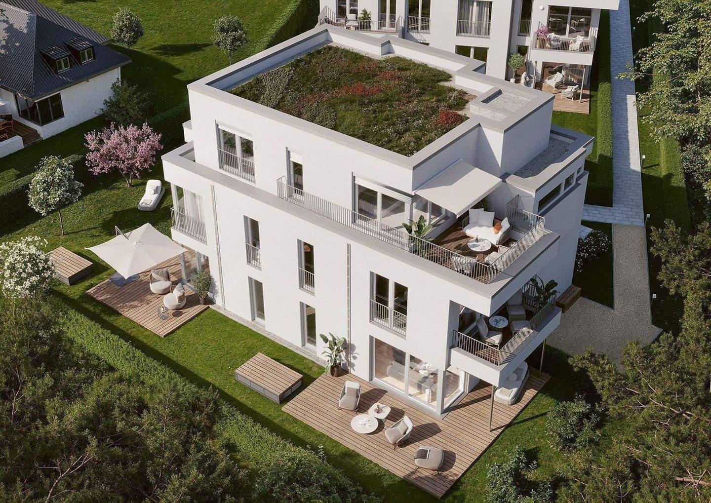 LUXURIÖSE 4 ZIMMER ETW MIT PRIVATGARTEN & 3 SONNENDECKS & 2 TAGESLICHTBÄDERN – IN GRÜNER BEGEHRTER 1A PREMIUMLAGE MAINZ-OBERSTADT! – Mainz – Vorschaubild 6