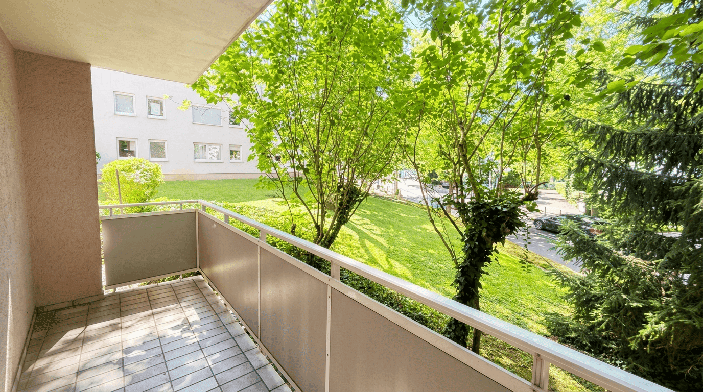 Attraktive 3 Zimmer Wohnung mit Garten, Balkon und Garage in ruhiger, grüner Wohnlage – Wiesbaden – Vorschaubild 7