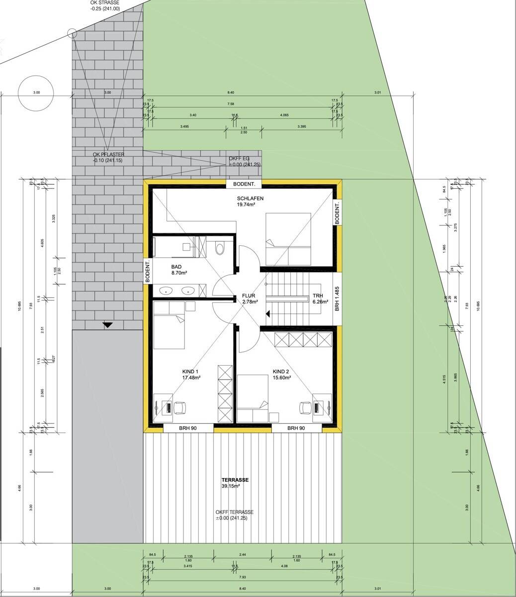 GRUNDSTEINHEIM: KfW40 Einfamilienhaus, Mitgestaltung und Erweiterbar auf 155 m² möglich – Paderborn – Vorschaubild 8