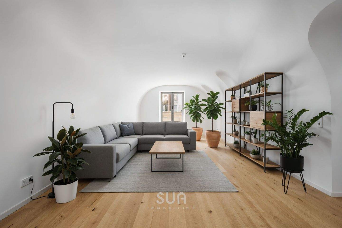 ARCHITEKTONISCHES STATEMENT - Loftflair im Gartengeschoss - zentral!!
