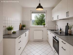 Zentrale Lage, neue Küche, helle Wohnung, 3 Zimmer