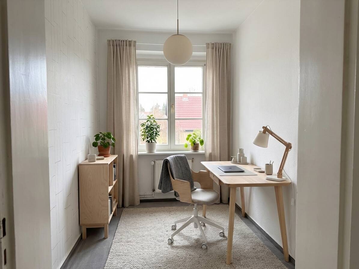 Helle, bezugsfreie 2,5-Zimmer-Wohnung mit Blick ins Grüne – Berlin – Vorschaubild 6