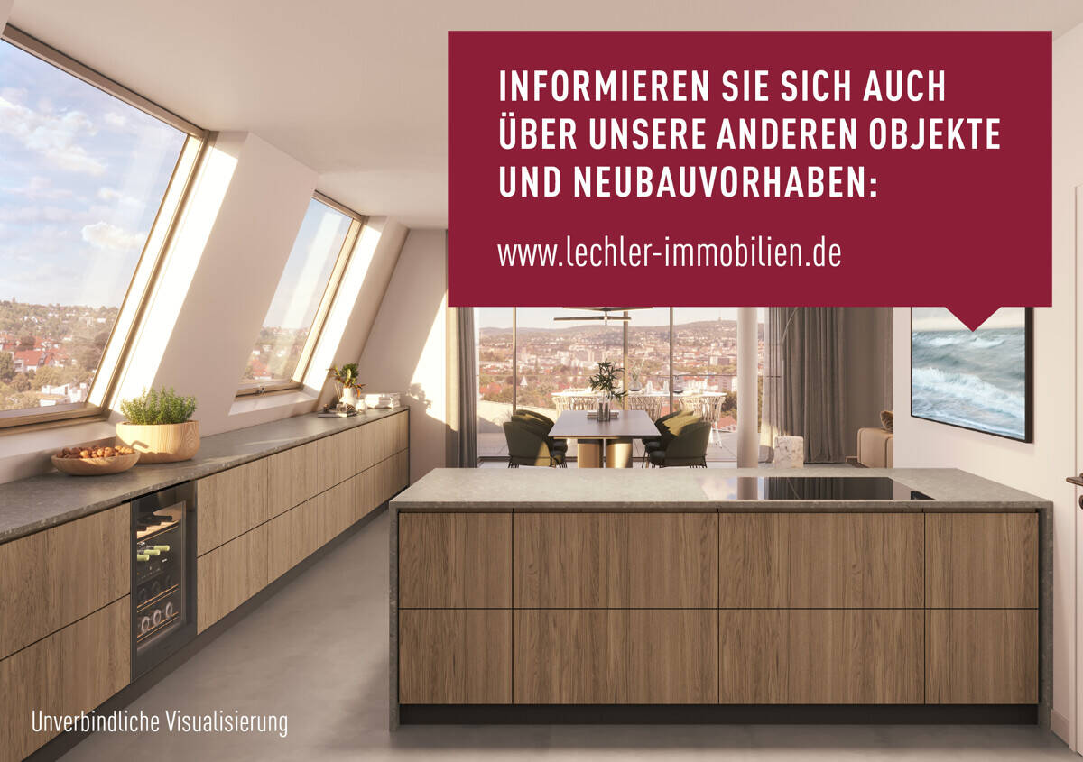 Wohnen mit luftigem Raumgefühl und Blick ins Grüne – Stuttgart – Vorschaubild 4