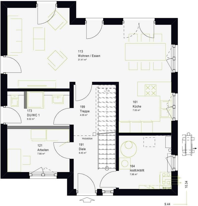 modernes Traumhaus mit Pultdach – Aitrang – Vorschaubild 7