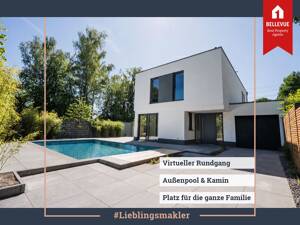 Köln-Lövenich || Neubau Sommerhaus mit Pool || Kamin || Erdwärme – 50859 Köln – Vorschaubild 1