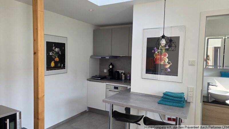 Auf der Hörn: Möbl. 2 Zi-Apartm. mit Dachterrasse – Aachen – Vorschaubild 2