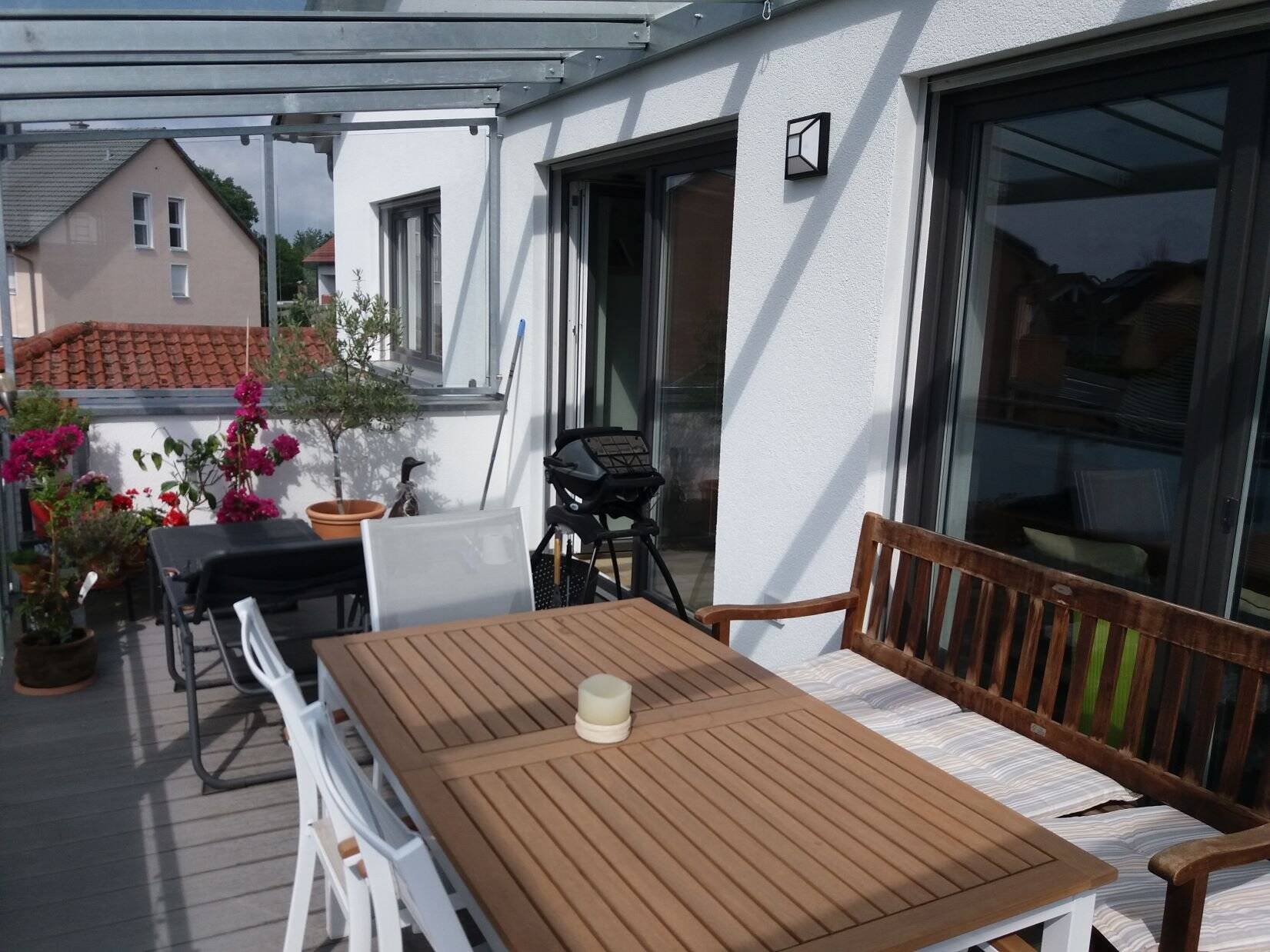 3-Zi. Wohnung mit überdachtem Balkon in IN-Mailing