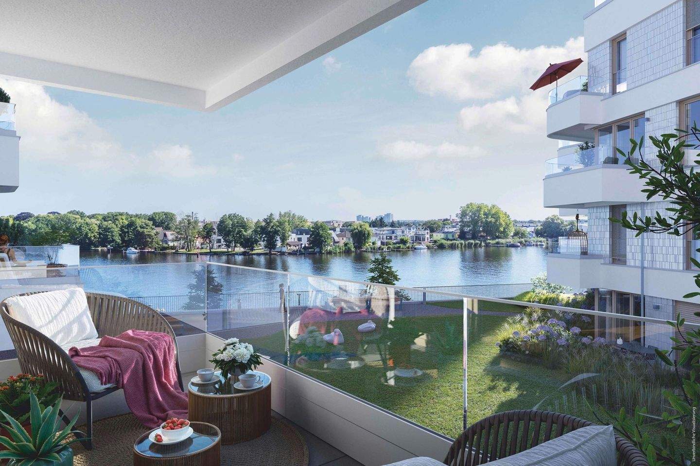 Schöne 3 Zimmer-Wohnung mit ca. 93m² samt Badewanne, Dusche und Terrasse – Berlin – Vorschaubild 7