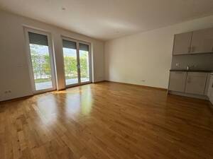 Hier lässt es sich aushalten: interessante 2-Zimmer-Wohnung mit Einbauküche und Mietergarten – 4103 Leipzig – Vorschaubild 2