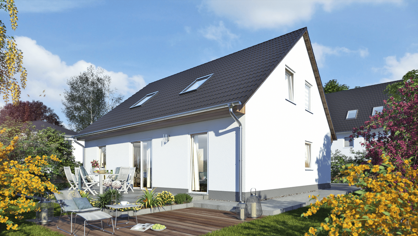 Mitwachshaus massiv gebaut, Preis inkl. Grundstück – Hauptstuhl – Bild 1 von 6