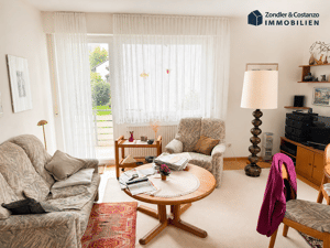 Schöne 3-Zi.-Wohnung mit Balkon * 77 qm * Garage * in guter Wohnlage in S-Sillenbuch * vermietet * – 70619 Stuttgart – Vorschaubild 3