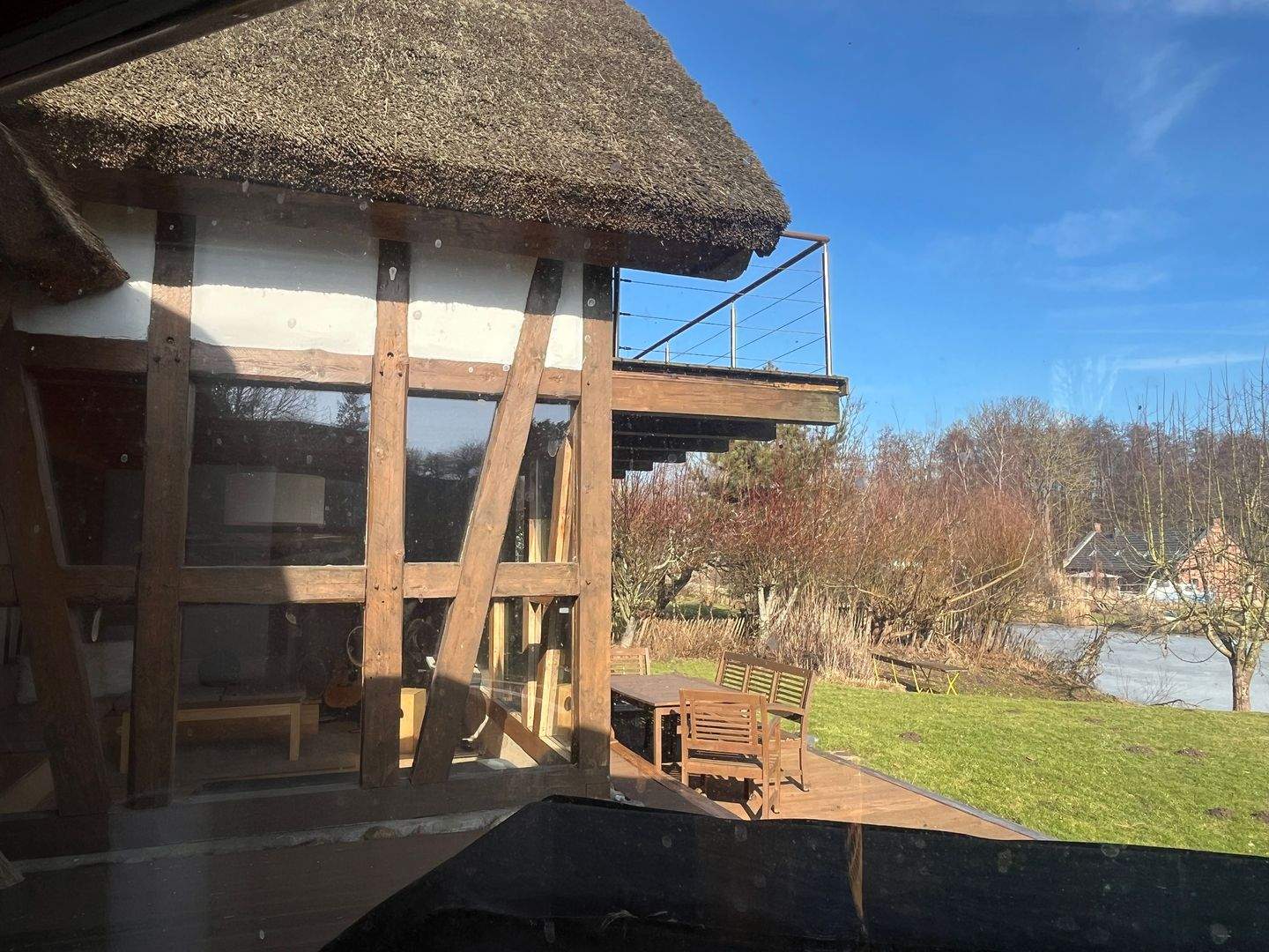 Niedrigenergie 28,77 Kwh, Haus Reet Fachwerk + Ferienhaus am Jasmunder Bodden auf der Insel Rügen – Buschvitz – Vorschaubild 3