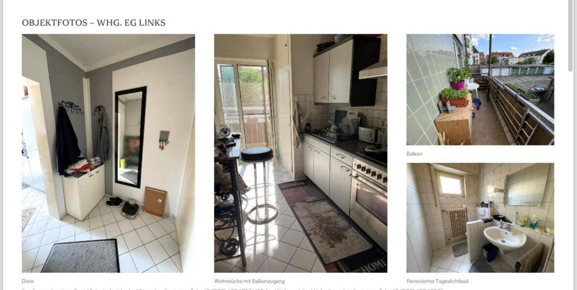 2ZKB mit Balkon zu verkaufen – Mannheim – Vorschaubild 2