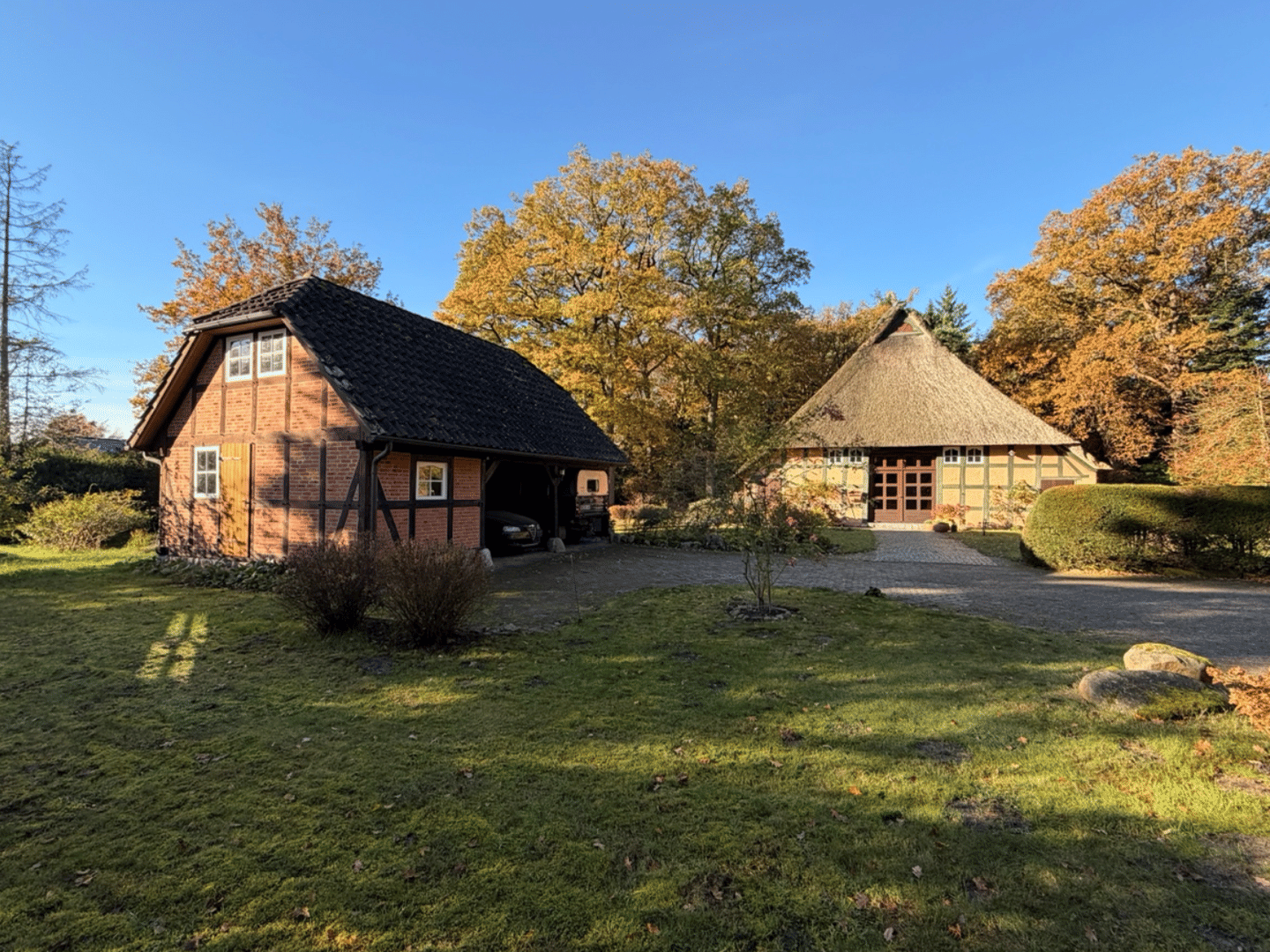 Historisches Fachwerkanwesen in ruhiger Lage mit Nebengebäude und Ausbaureserve KEIN DENKMALSCHUTZ – Worpswede – Vorschaubild 4