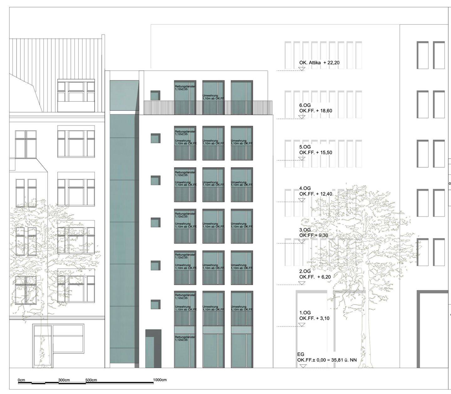 Geschäftshaus im Bestand oder Neubauplanung am Goslarer Ufer – Berlin – Vorschaubild 5