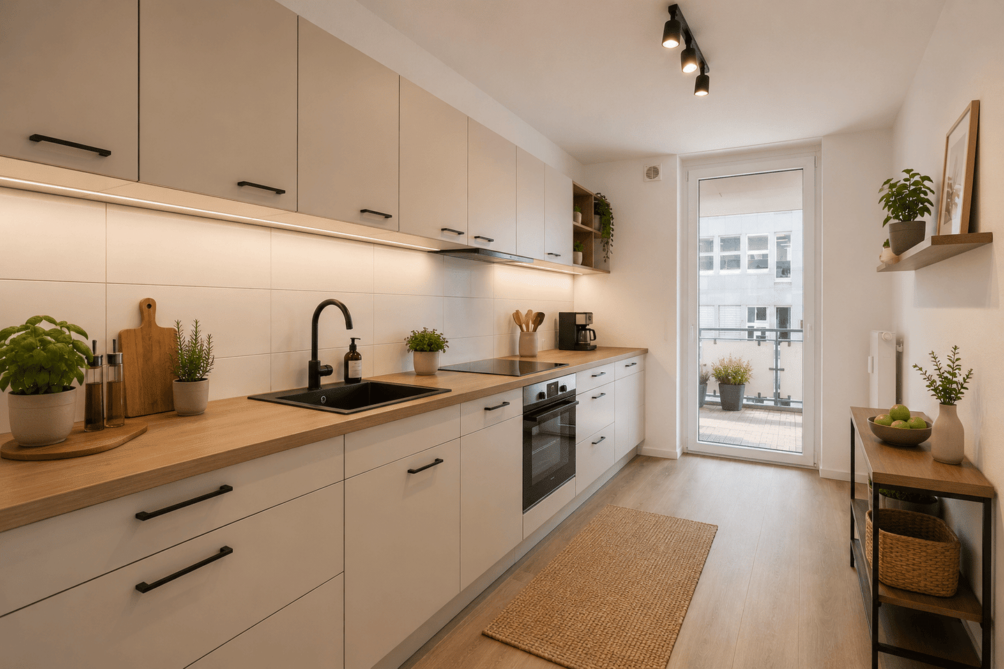 Moderne 4-Zimmer-Wohnung mit Balkon und Tiefgarage im beliebten Oberbilk – Düsseldorf – Vorschaubild 4