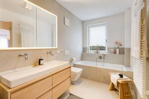NEUBAU-Gartenwohnung in München-Solln: 4 Zimmer, moderner Wohnkomfort im Grünen – 81477 München – Vorschaubild 3