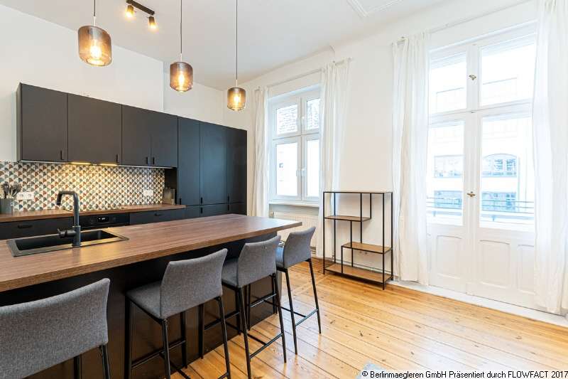 Bezugsfreie 2-Zimmer-Altbauwohnung mit Balkon direkt am Kleinen Tiergarten – Berlin – Vorschaubild 3