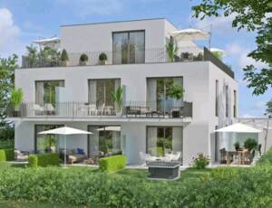 Möblierte Neubau Erdgeschosswohnung - inkl. Tiefgarage, Luxusausstattung, mit Garten – 80809 München – Vorschaubild 1
