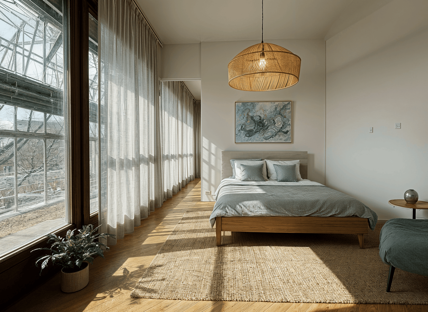 Architektonisches Highlight mit Südterrasse und Ausblick zum Preußenpark: Stilvolle 2-Zimmer-Wohnung – Berlin – Vorschaubild 8