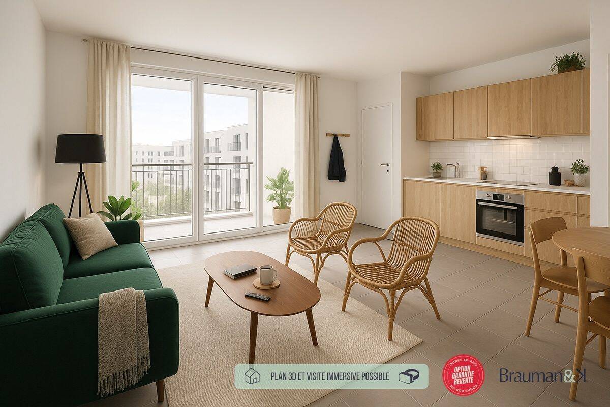 Appartement 2 pièces 45 m² · à Orléans · 45 m² · 135 000 €