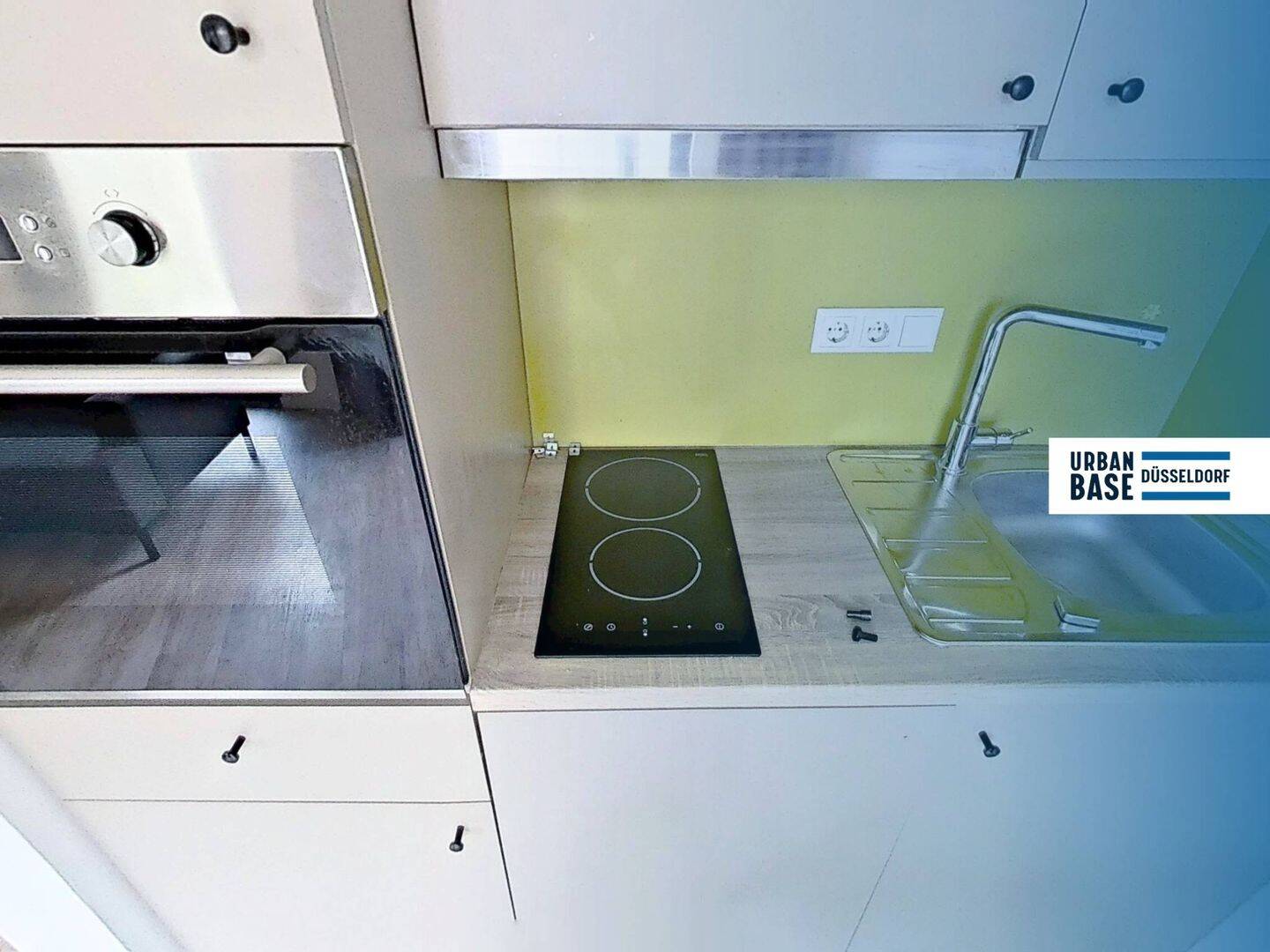 URBAN BASE: Vollmöbliertes 1-Zimmer-Large-Apartment mit EBK, TERRASSE, ALL-IN-MIETE, UVM. am Rheinufer – Düsseldorf – Vorschaubild 7