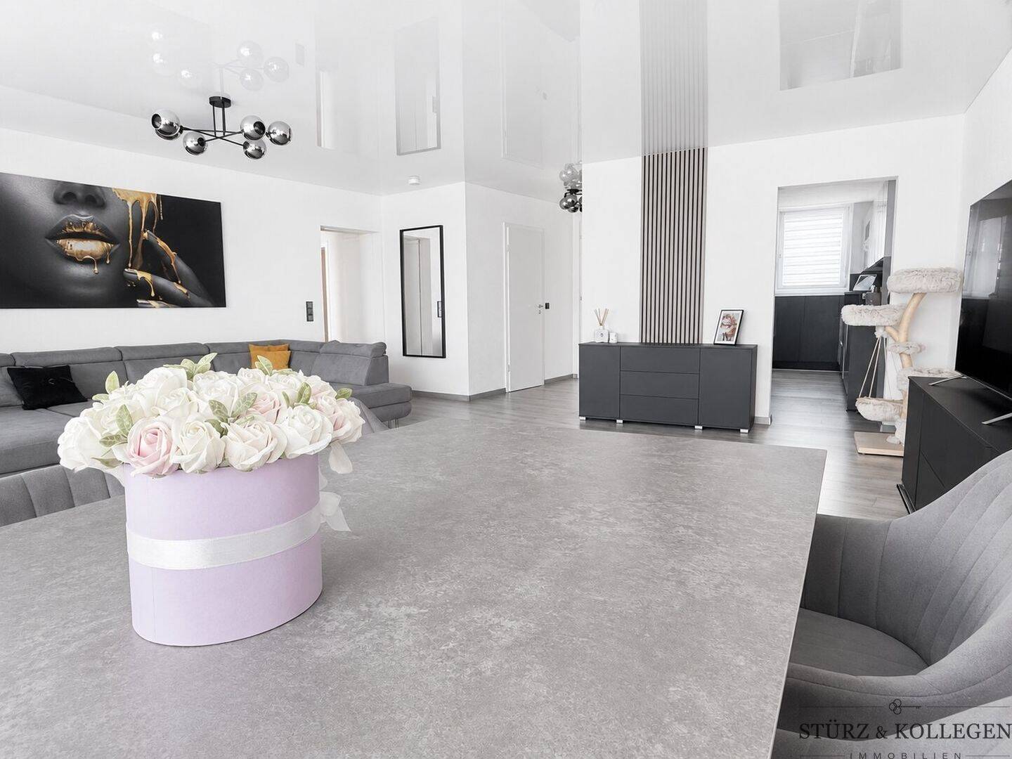 Penthouse-Flair am See - Renovierte 5-Zi.-Wohnung mit spektakulärer Dachterrasse und Panoramablick – Offenburg – Vorschaubild 4