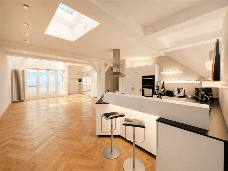 EXKLUSIVE DACH-MAISONETTE + 40QM ROOFTOP & WEITBLICK - dicht Bayrischer Platz – Berlin – Vorschaubild 4