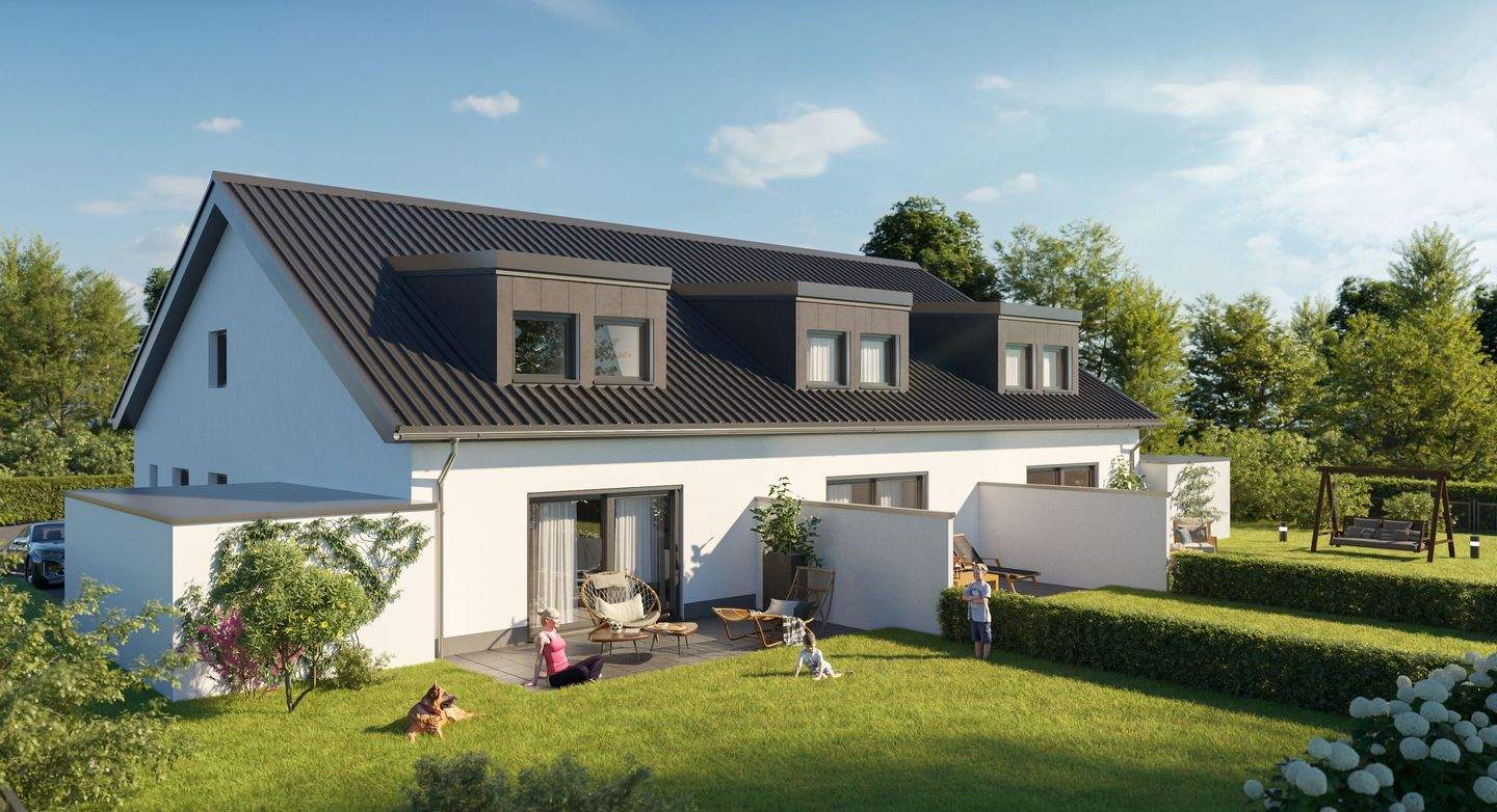 Reihenhäuser auf großzügigem Grundstück mit Südgarten in attraktiver Stadtrandlage