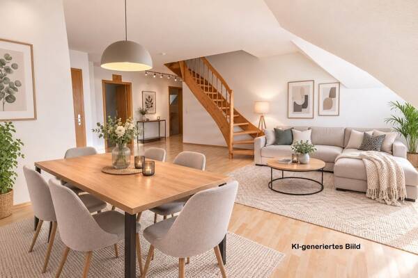 Dachgeschosswohnung in 88416 Ochsenhausen mit 76,98 m² kaufen