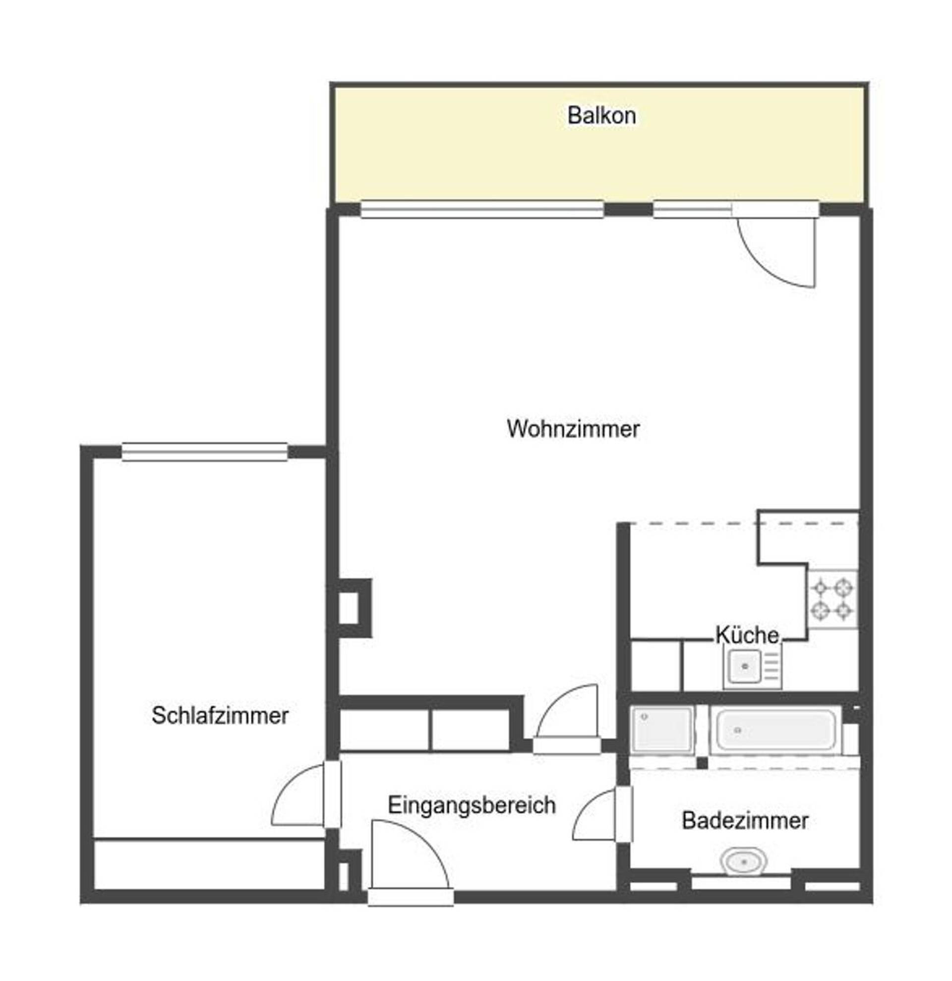 Etagenwohnung in 33729 Bielefeld mit 72,48 m² kaufen
